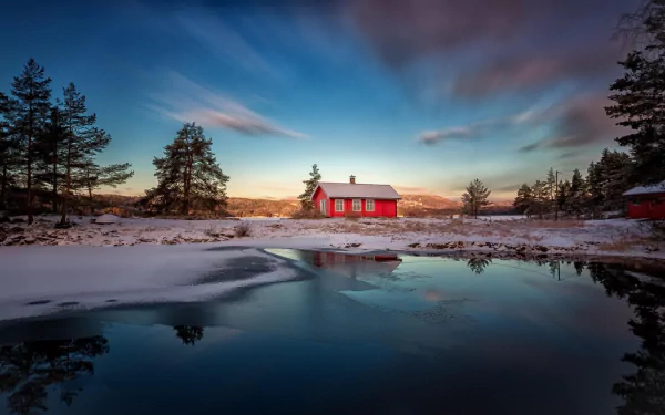 man made hut HD Desktop Wallpaper | Background Image