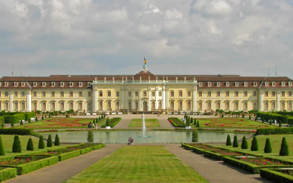 man made Ludwigsburg Palace HD Desktop Wallpaper | Background Image