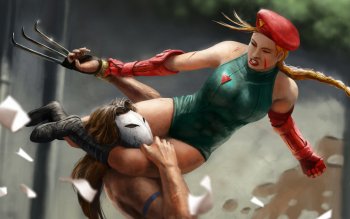 Cammy And Guile Street Fighter HD Fortnite Wallpapers