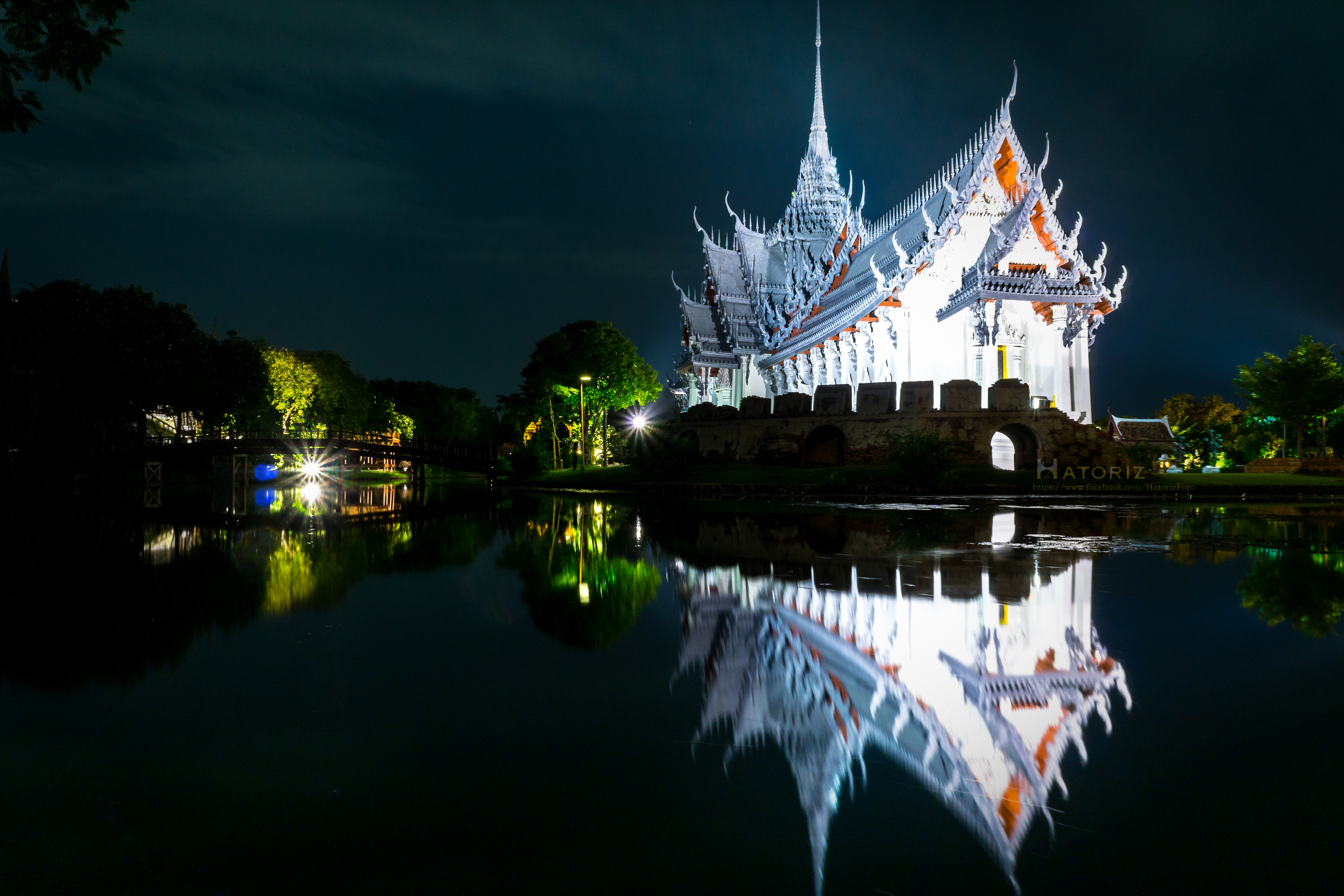 Sanphet Prasat Palace at Ancient Siam by Hatoriz Foto
