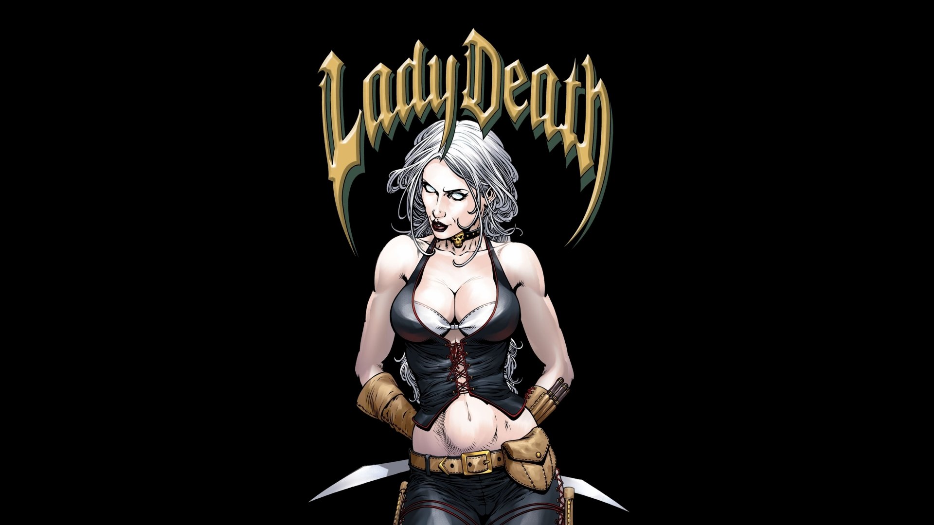 Download Comic Lady Death HD Wallpaper