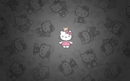 cute Anime Hello Kitty cute anime HD Desktop Wallpaper | Background Image