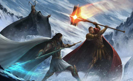 fantasy battle HD Desktop Wallpaper | Background Image