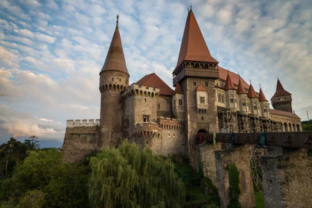 Romania castle man made Corvin Castle HD Desktop Wallpaper | Background Image