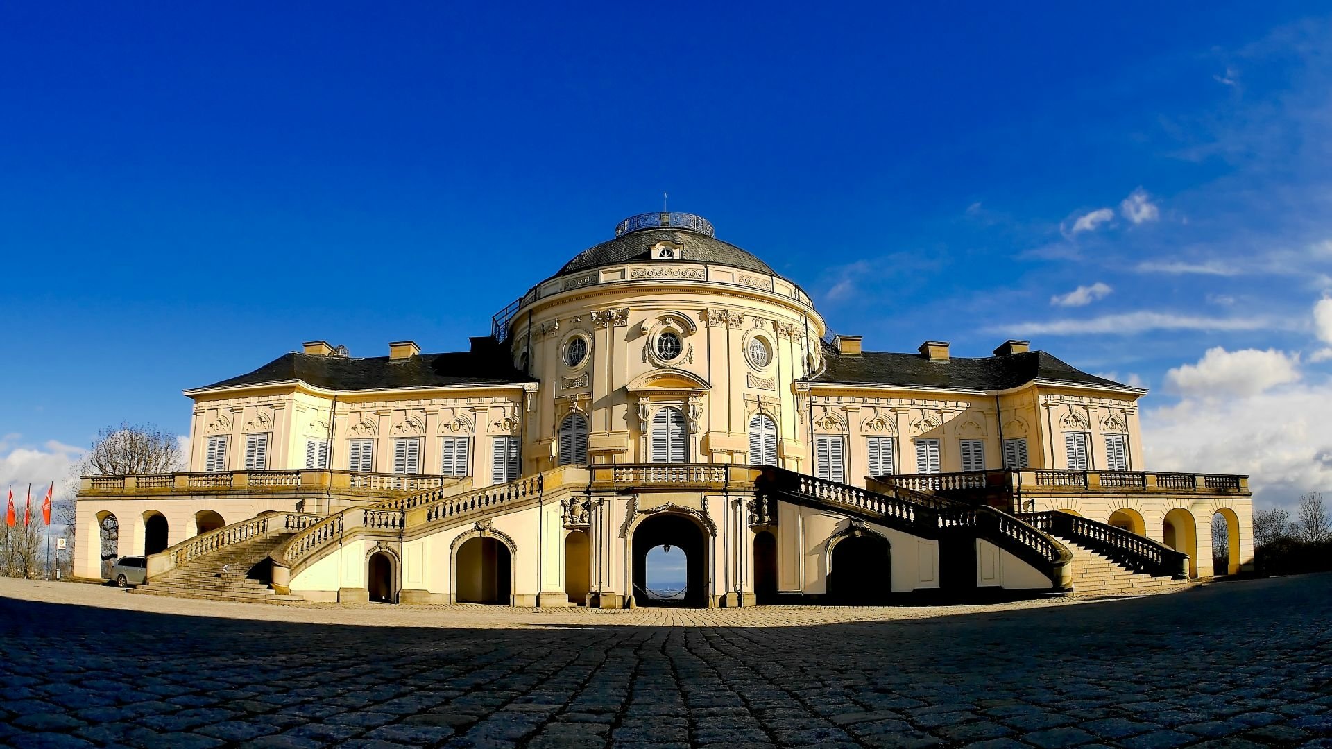 Download Man Made Castle Solitude HD Wallpaper