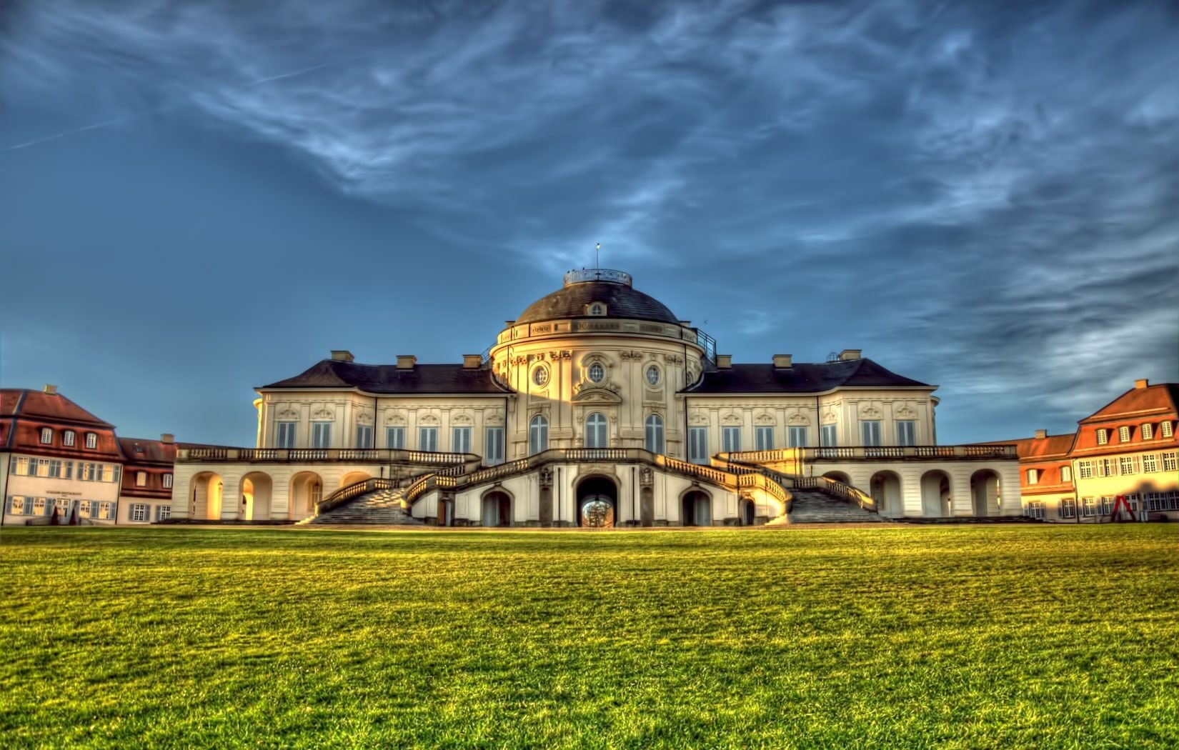 Download Man Made Castle Solitude Wallpaper