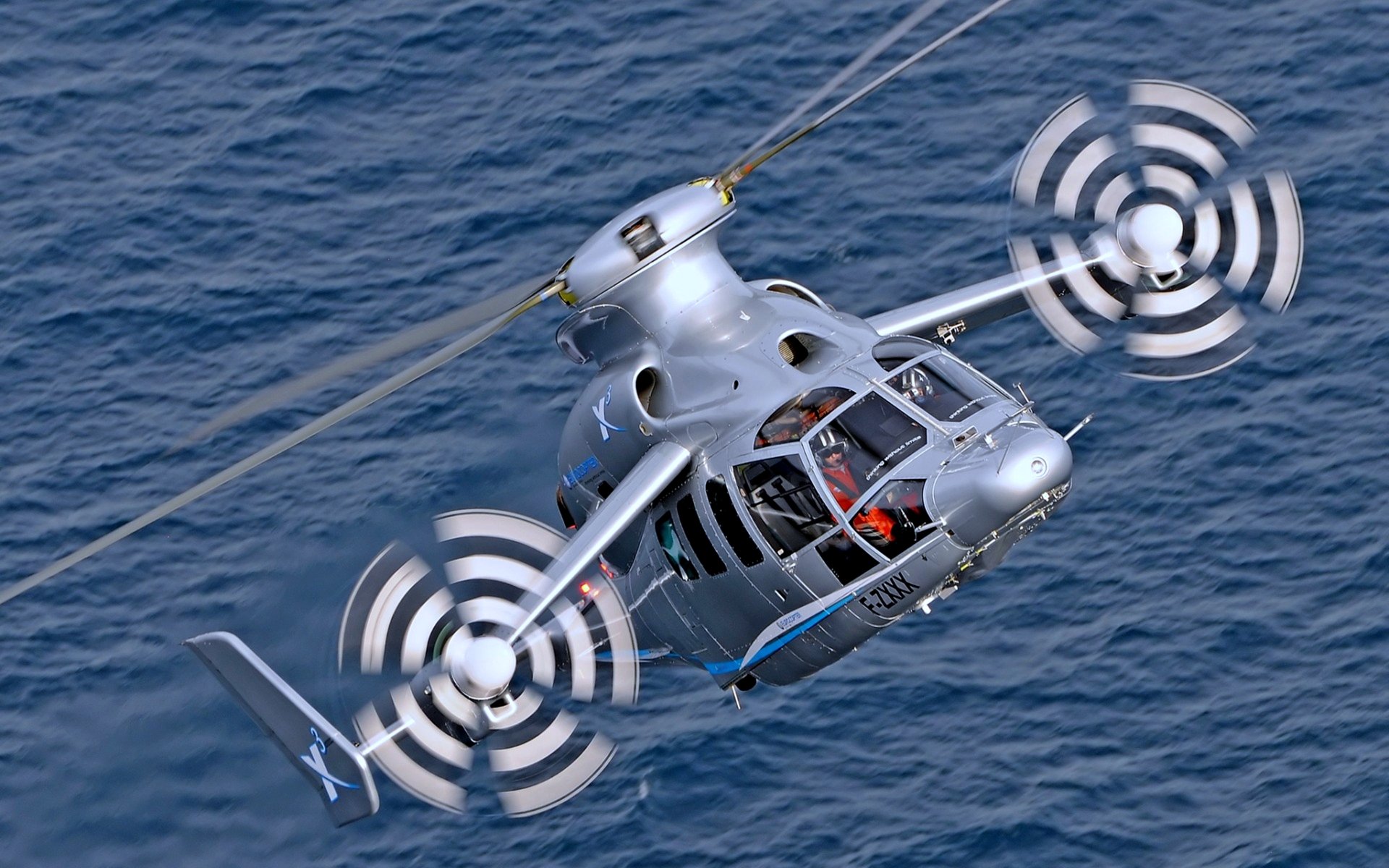 Download Eurocopter Sea Aircraft Helicopter Vehicle Eurocopter X3 4k Ultra HD Wallpaper