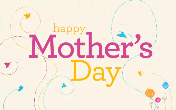 holiday Mother's Day HD Desktop Wallpaper | Background Image