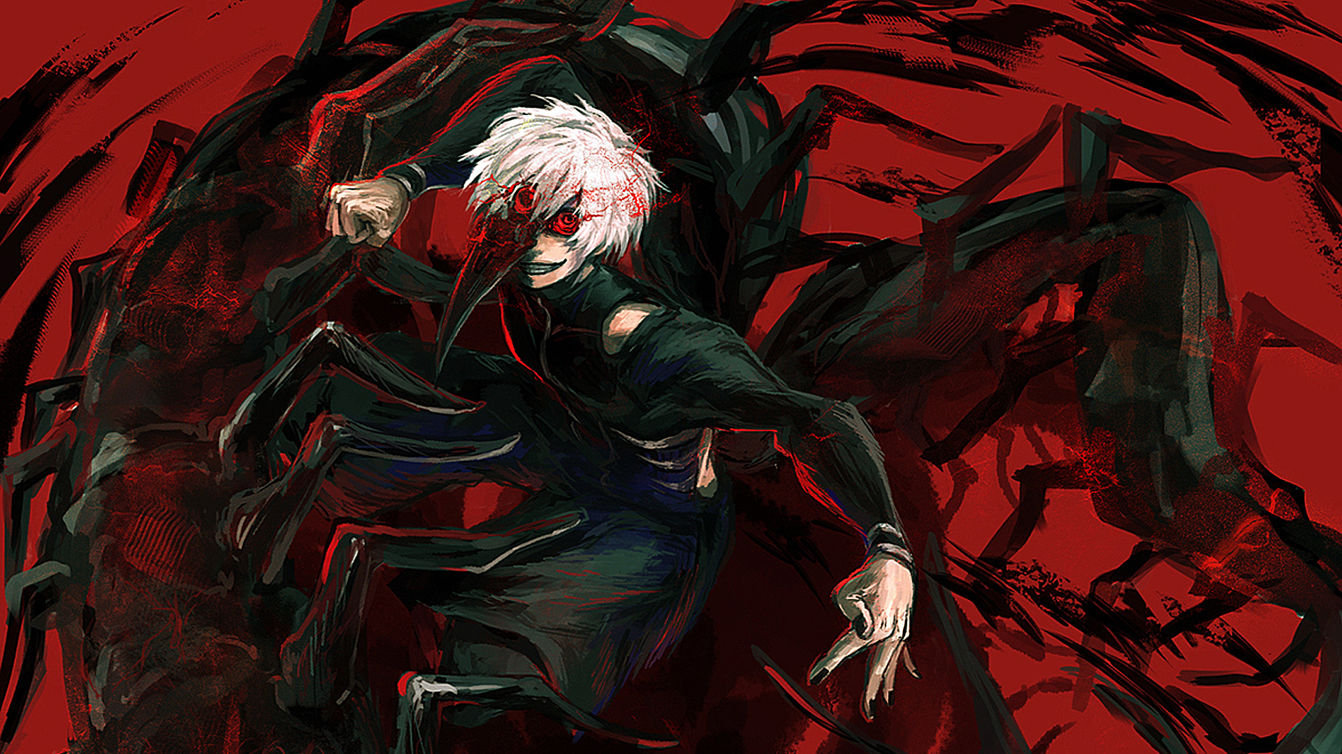 Anime Tokyo Ghoul HD Wallpaper by くろこ (pixiv)