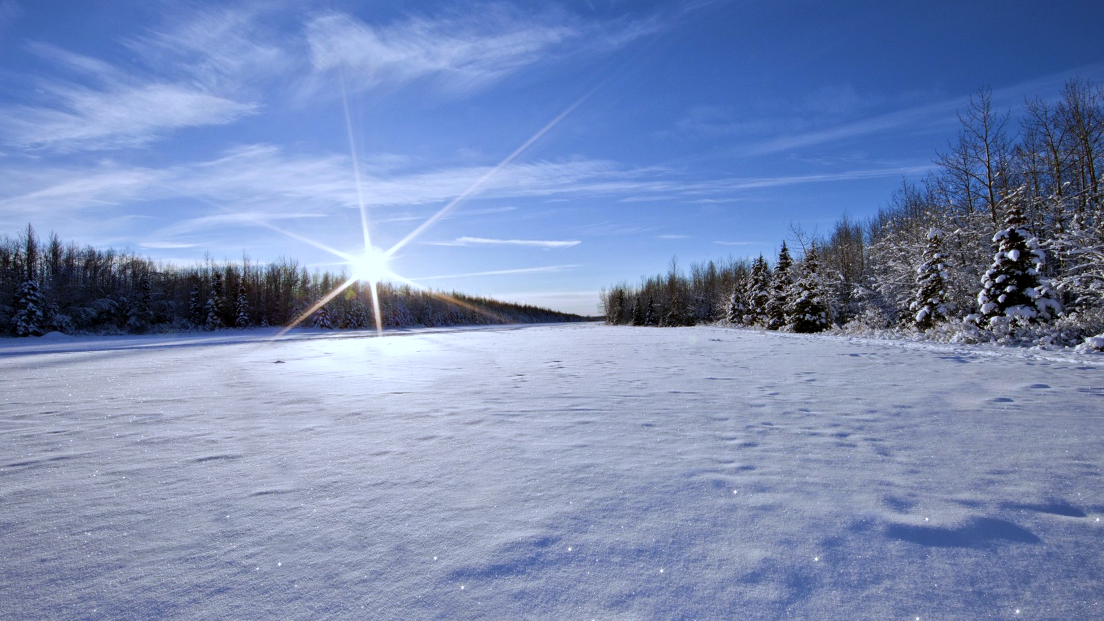 Snowy 4k Ultra HD Wallpaper | Background Image | 3840x2160
