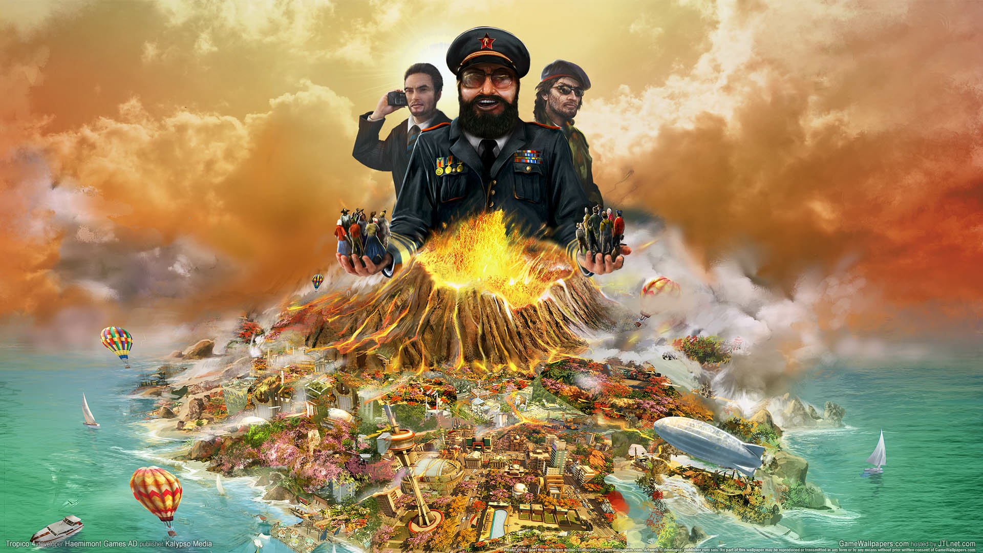 Download Video Game Tropico 4 HD Wallpaper
