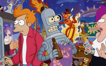 Download Video Game Futurama HD Wallpaper