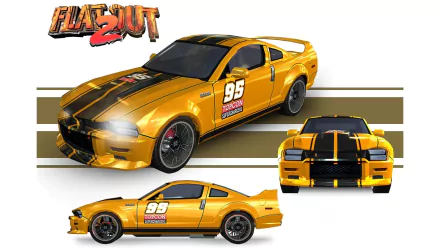 video game FlatOut 2 HD Desktop Wallpaper | Background Image