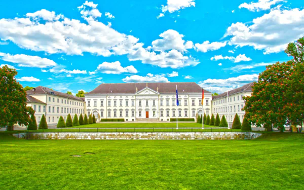 man made Bellevue Palace (Germany) HD Desktop Wallpaper | Background Image