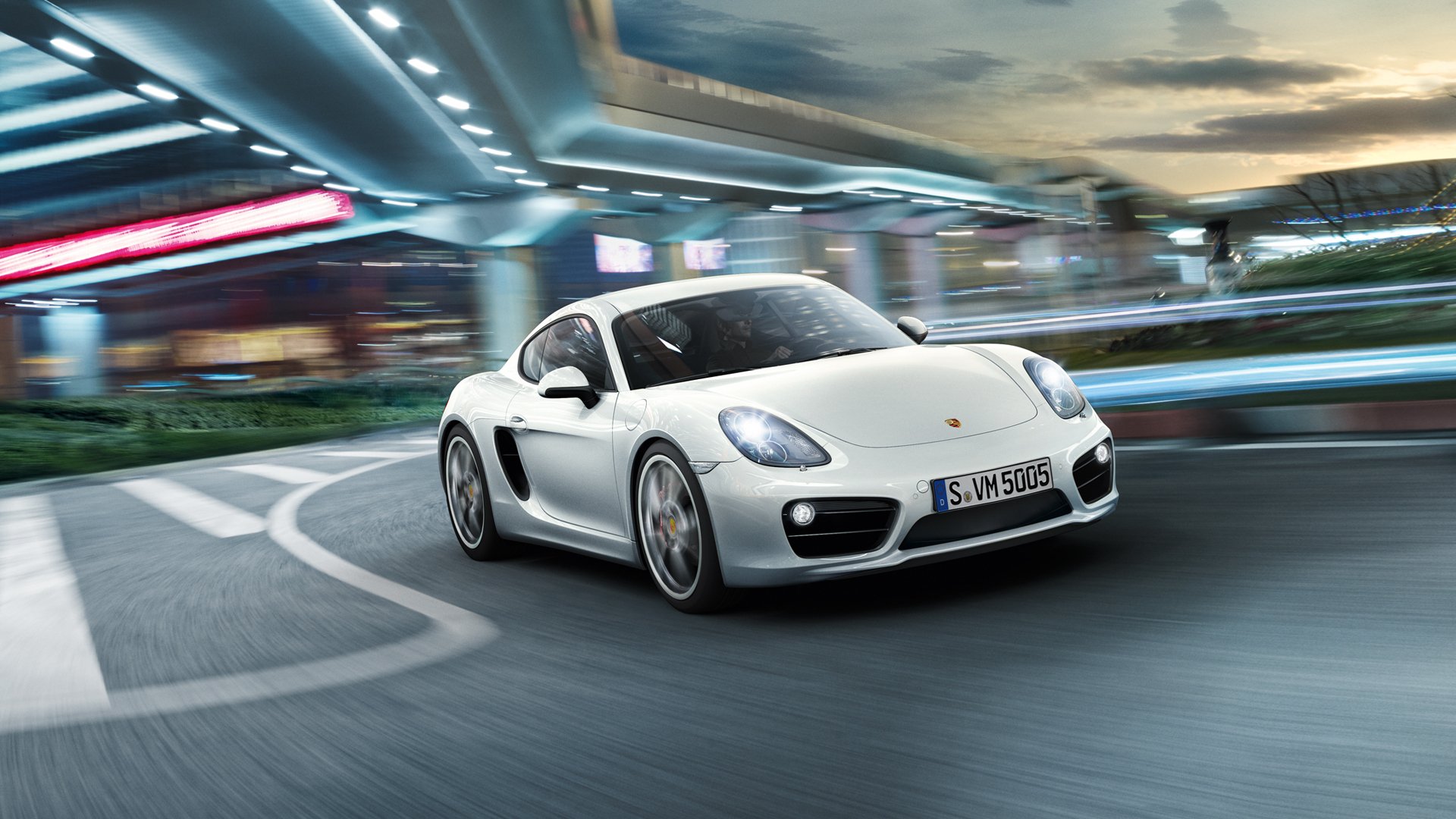 Porsche Cayman S HD Wallpaper | Hintergrund | 1920x1080 | ID ...