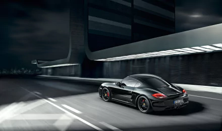 black car car Porsche Porsche Cayman vehicle Porsche Cayman S HD Desktop Wallpaper | Background Image