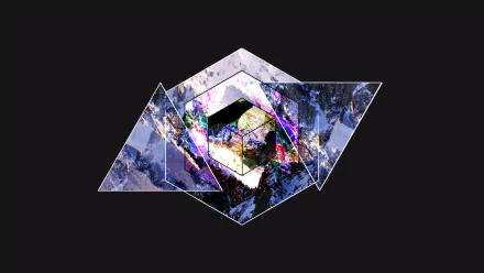 artistic polyscape HD Desktop Wallpaper | Background Image