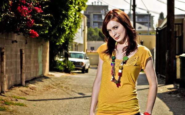 actress American Celebrity Felicia Day HD Desktop Wallpaper | Background Image