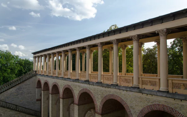 man made Belvedere on the Pfingstberg HD Desktop Wallpaper | Background Image