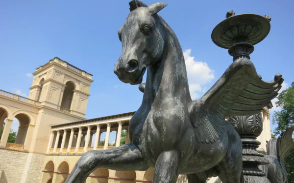 man made Belvedere on the Pfingstberg HD Desktop Wallpaper | Background Image