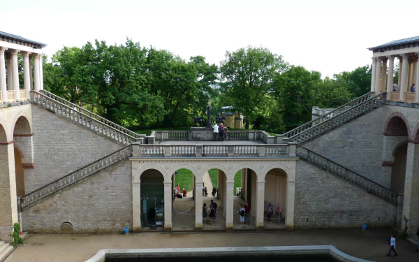 man made Belvedere on the Pfingstberg HD Desktop Wallpaper | Background Image