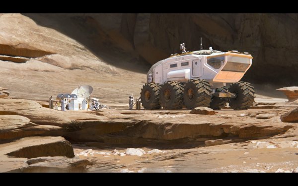 Sci Fi Settlement HD Wallpaper | Background Image