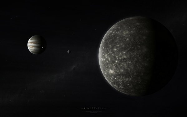 Sci Fi Jupiter Space Planet Moon HD Wallpaper | Background Image