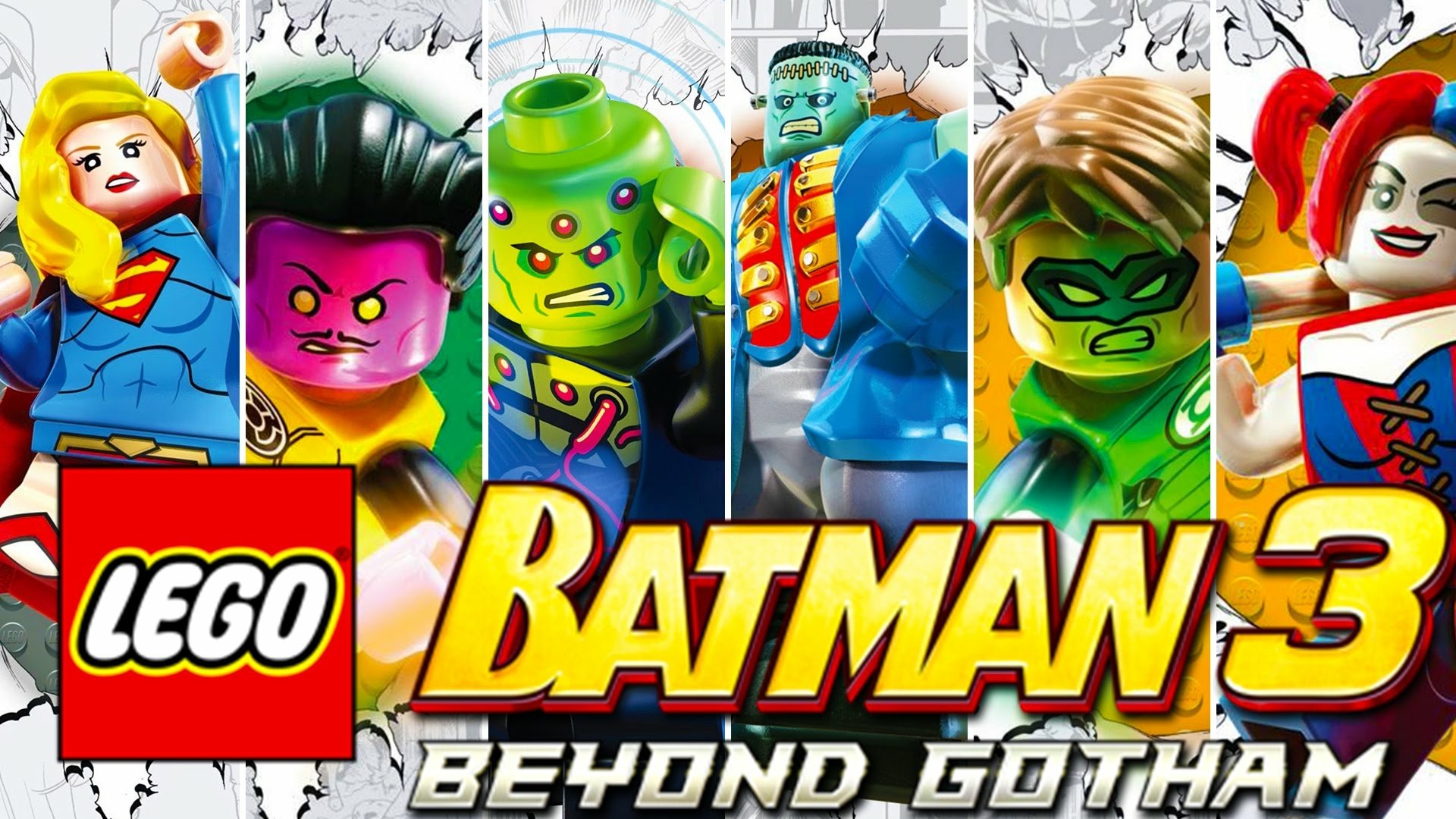 Download Supergirl Video Game LEGO Batman 3 Beyond Gotham HD Wallpaper