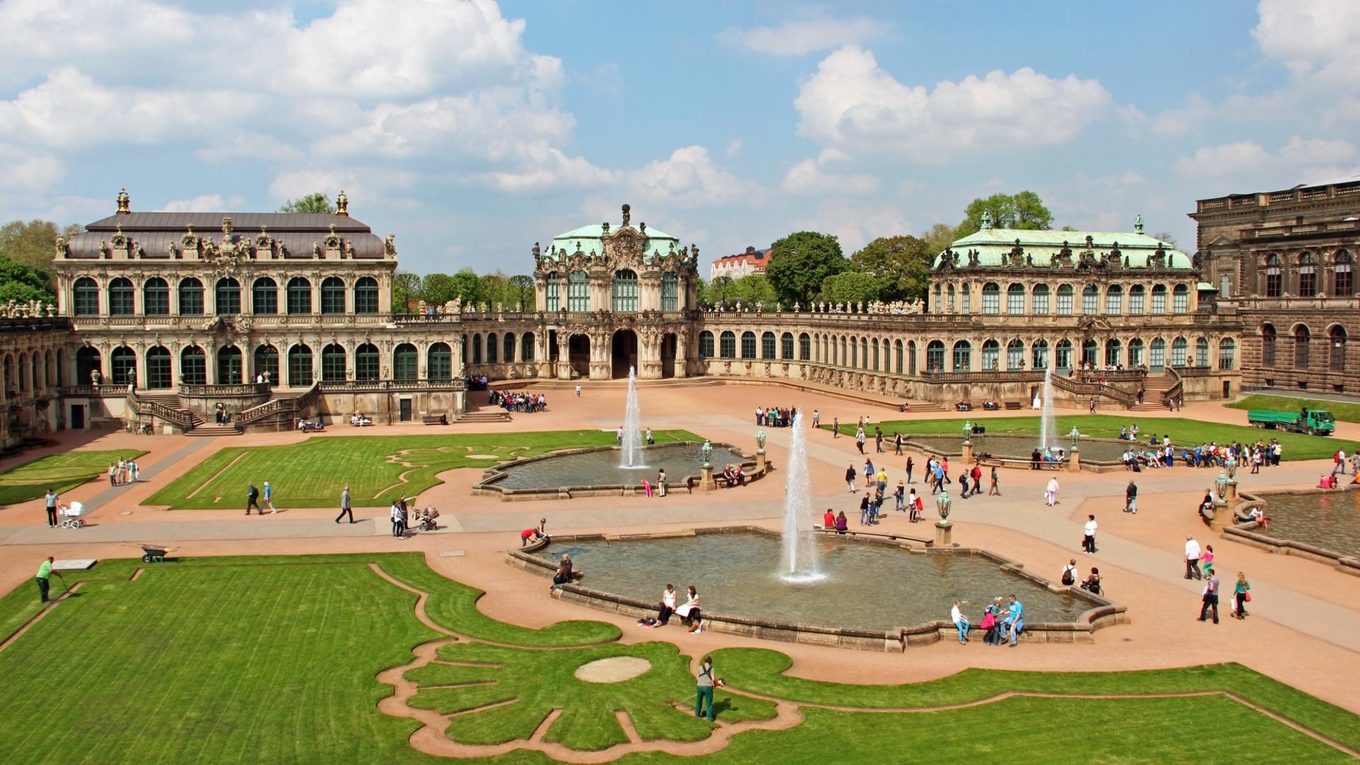 Download Dresden Zwinger Man Made Zwinger (Dresden) HD Wallpaper