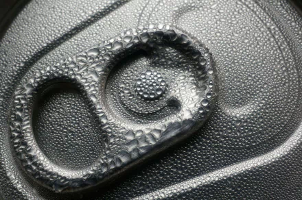 water drop can photography Black & White HD Desktop Wallpaper | Background Image