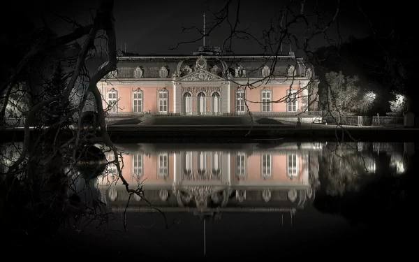 man made Benrath Palace HD Desktop Wallpaper | Background Image