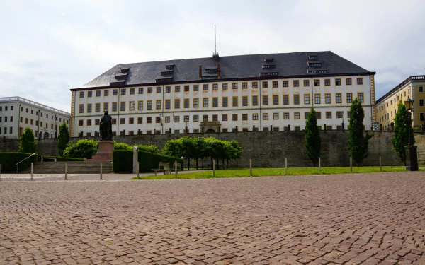 man made Friedenstein Castle HD Desktop Wallpaper | Background Image