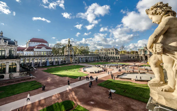 Dresden Zwinger man made Zwinger (Dresden) HD Desktop Wallpaper | Background Image