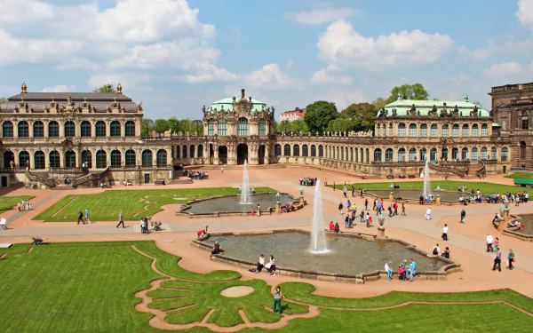 Dresden Zwinger man made Zwinger (Dresden) HD Desktop Wallpaper | Background Image