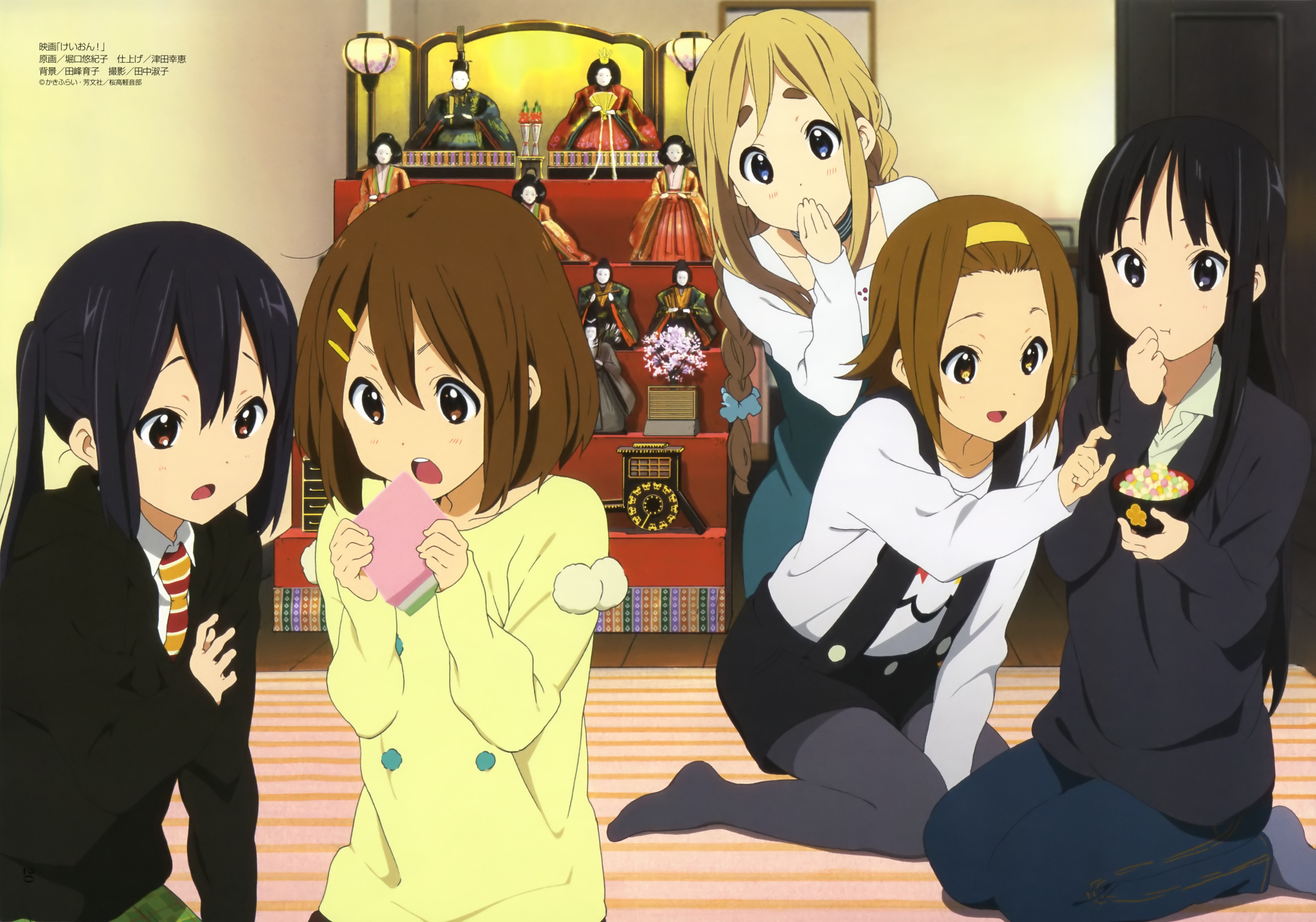 Anime K-ON! 4k Ultra HD Wallpaper