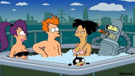 TV Show Futurama HD Desktop Wallpaper | Background Image