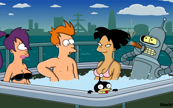 TV Show Futurama HD Desktop Wallpaper | Background Image