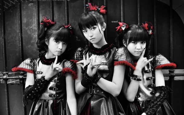 oriental asian Japanese metal idol heavy metal music Babymetal HD Desktop Wallpaper | Background Image