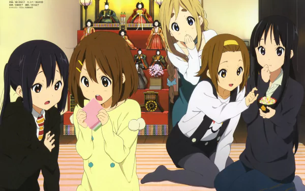 Anime K-ON! HD Desktop Wallpaper | Background Image