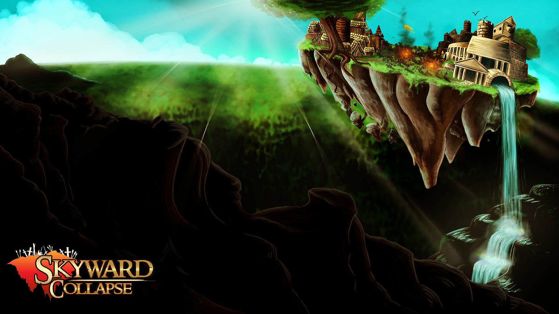 Download Video Game Skyward Collapse HD Wallpaper