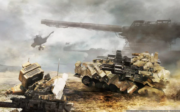 video game Armored Core V HD Desktop Wallpaper | Background Image