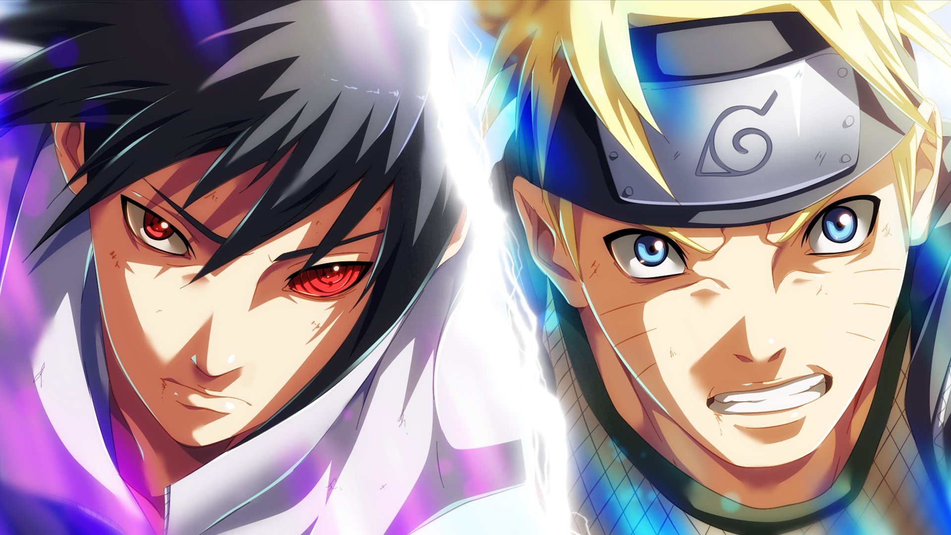 Sasuke and Naruto HD Wallpaper  Background Image 