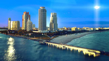 man made Miami HD Desktop Wallpaper | Background Image