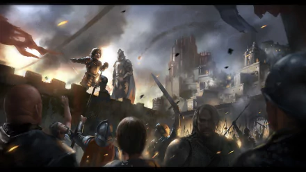 Sandor Clegane Tyrion Lannister fantasy A Song of Ice and Fire HD Desktop Wallpaper | Background Image