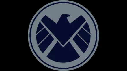A sleek, modern design featuring the S.H.I.E.L.D. emblem, this 4K Ultra HD wallpaper makes a striking background for any PC desktop, showcasing a bold comic aesthetic.
