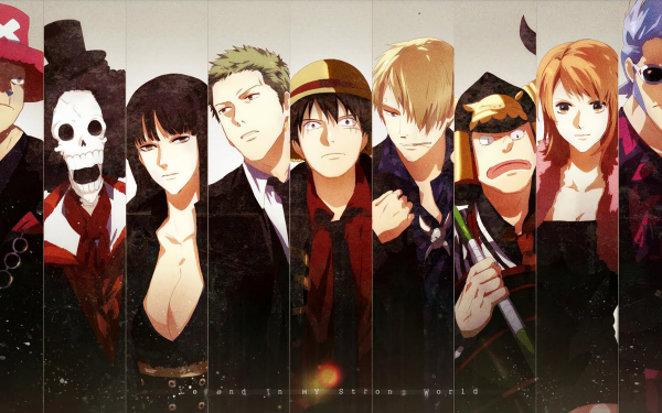 Anime One Piece Brook Nico Robin Roronoa Zoro Monkey D. Luffy Sanji Usopp Nami Franky Tony Tony Chopper HD Wallpaper | Background Image