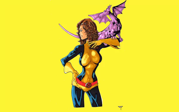 Comic Kitty Pryde HD Desktop Wallpaper | Background Image