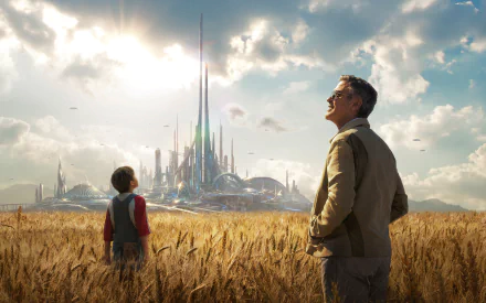 Thomas Robinson George Clooney movie Tomorrowland HD Desktop Wallpaper | Background Image