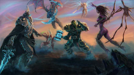 video game Heroes of the Storm HD Desktop Wallpaper | Background Image
