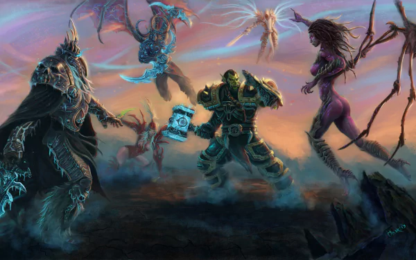 video game Heroes of the Storm HD Desktop Wallpaper | Background Image